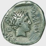 Tετράδραχμο, 346-336 π.Χ. Κεφάλι Απόλλωνα, ΑΒΔΗΡΙΤΕΩΝ. ΝΜ Σ. Εμπεδοκλή.
