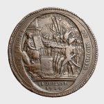 Μετάλλιο για την πτώση της Βαστίλλης, 1792. ΝΜ 1891/2 ΙΣΤ 9