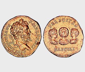 Σεπτίμιος Σεβήρος, 193-211 μ.Χ, aureus. NM BE 721/1998.