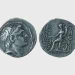 Δημήτριος A΄ Σωτήρ Συρίας, 162-150 π.X., αργυρό τετράδραχμο. NM Συλλογή Eμπεδοκλή. Εξάδελφος και προστάτης του Οροφέρνη.