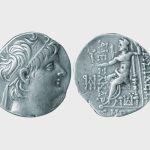 Aλέξανδρος Ζαβινάς, 128-123 π.X., αργυρό τετράδραχμο. ΝΜ 1903/4 ΛΓ΄ 36.