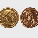 M. Kωνσταντίνος, 306-337, σόλιδος. NM Συλλογή Ζαρίφη. Ο Μ. Κωνσταντίνος ήταν θείος του Ιουλιανού.